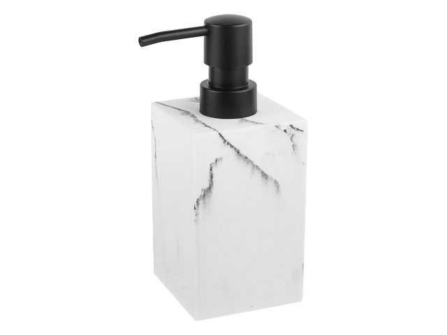 Диспенсер для мыла PERFECTO LINEA Marble белый 35-000001 ЦВ-0132863744
