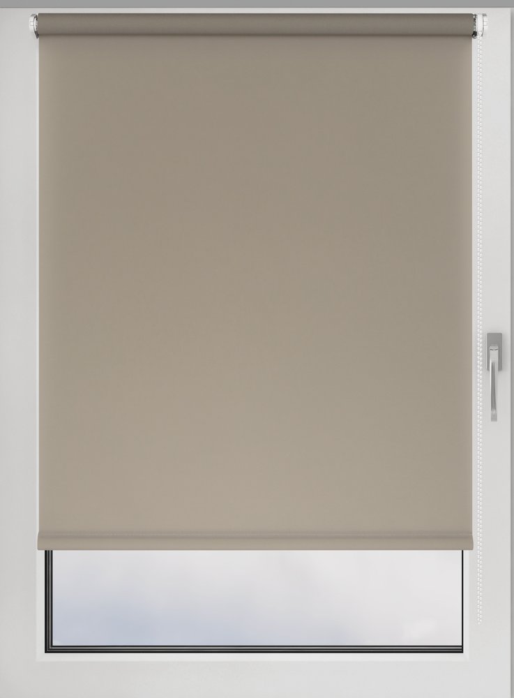 Рулонная штора PRAKTO GLASGOW 40x160 см, какао 9403219251