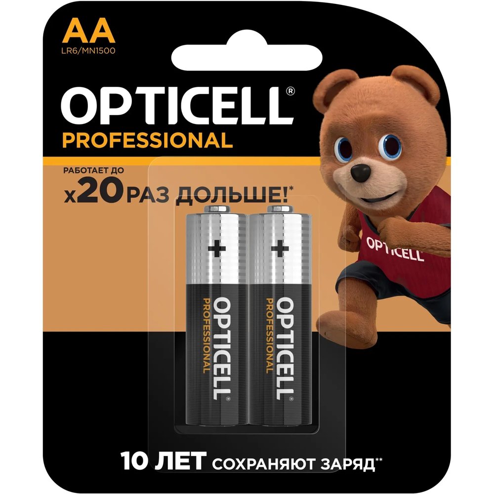 Батарейка Opticell Professional AA 2шт/уп