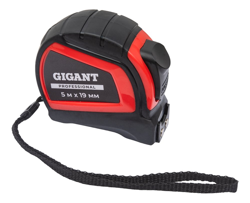 Рулетка Gigant Professional с автостопом 5м 19мм GPGW-02
