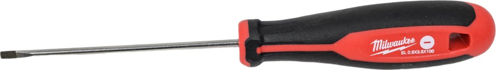 Магнитная отвертка с трехгранной рукояткой Milwaukee SL 0,6x3,5x100 4932471777