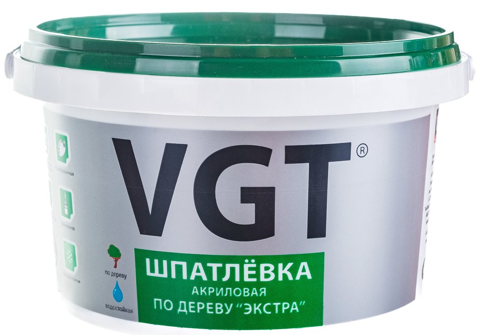 Шпаклевка по дереву Экстра Венге 1 кг VGT 11602862