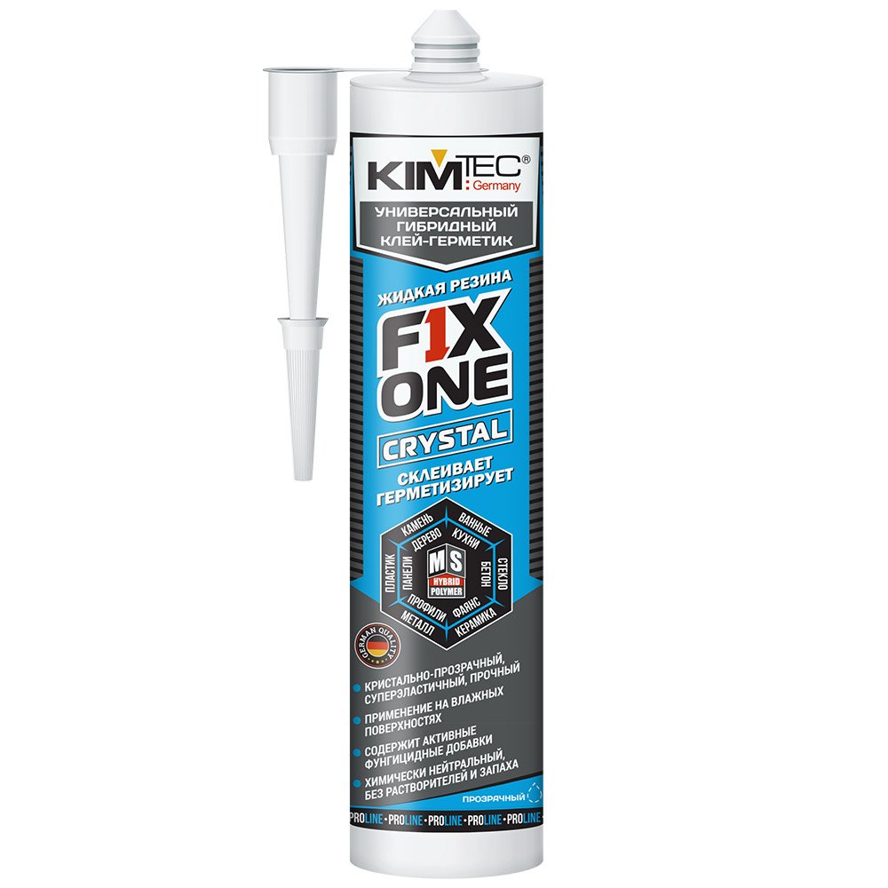 Клей-герметик KIM TEC MS FIX ONE прозрачный, 290 мл 03-04-05 11608863