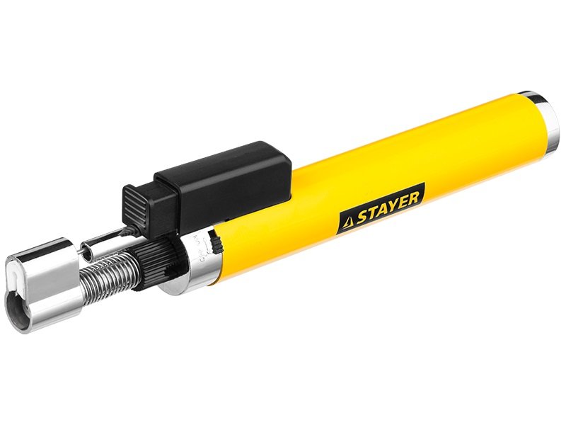 Газовая горелка-карандаш STAYER MaxTerm, регулировка пламени, 1100С 55560