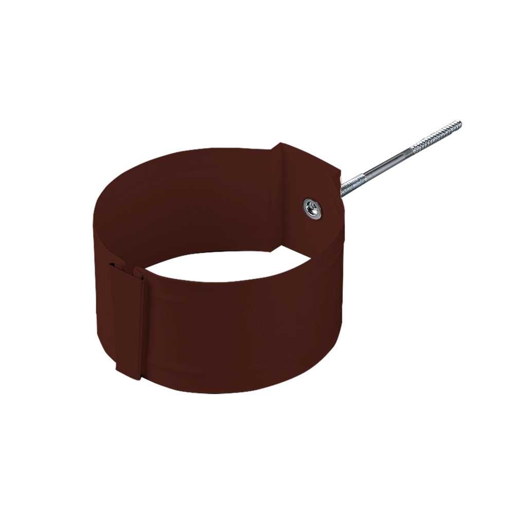 Держатель трубы NIKA круглый D150 RAL8017 В0000034265