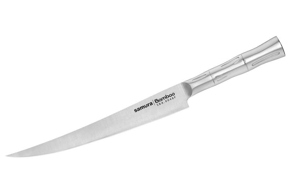 Кухонный нож Samura 'Bamboo' филейный Fisherman, 224 мм, AUS-8 SBA-0048F/K