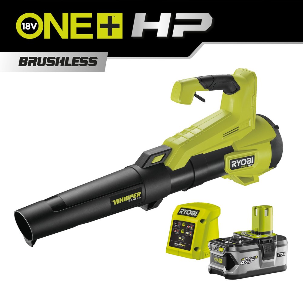Бесщеточная воздуходувка Ryobi ONE+ 18В RY18BLXC-140 5133005357