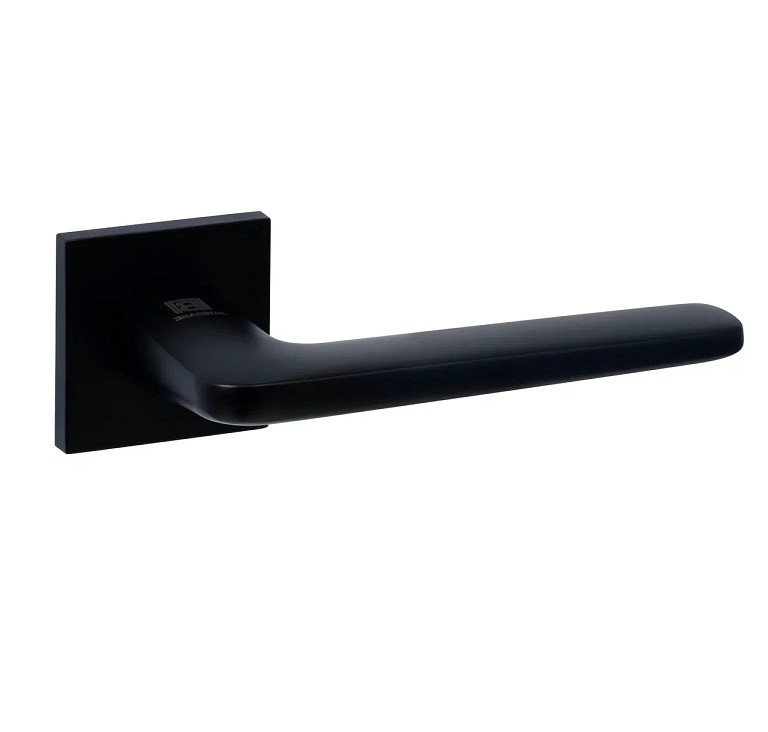 Дверные ручки на тонкой розетке BUSSARE FRESCO A-55-40 BLACK 940000004026