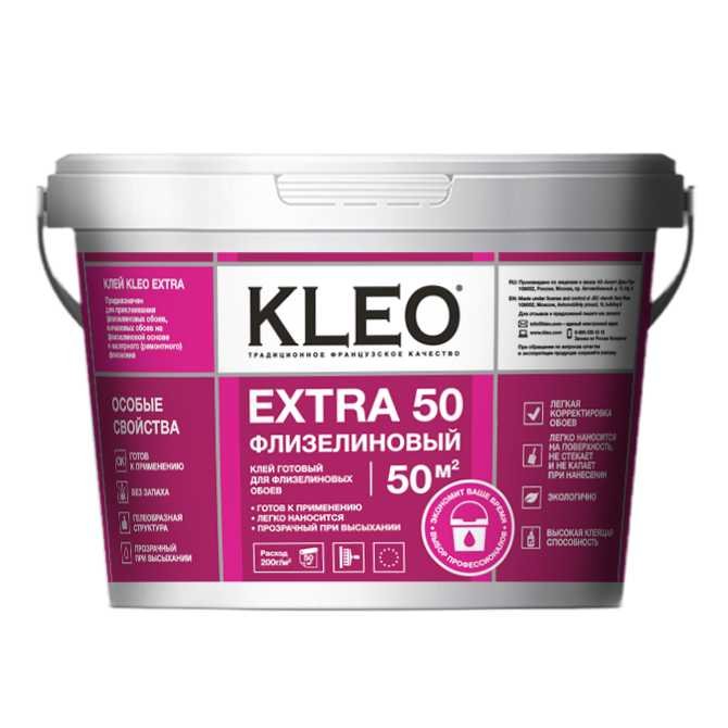 Клей готовый для флизелиновых обоев КLEO EXTRA 10 кг 192 EXTRA 10 кг