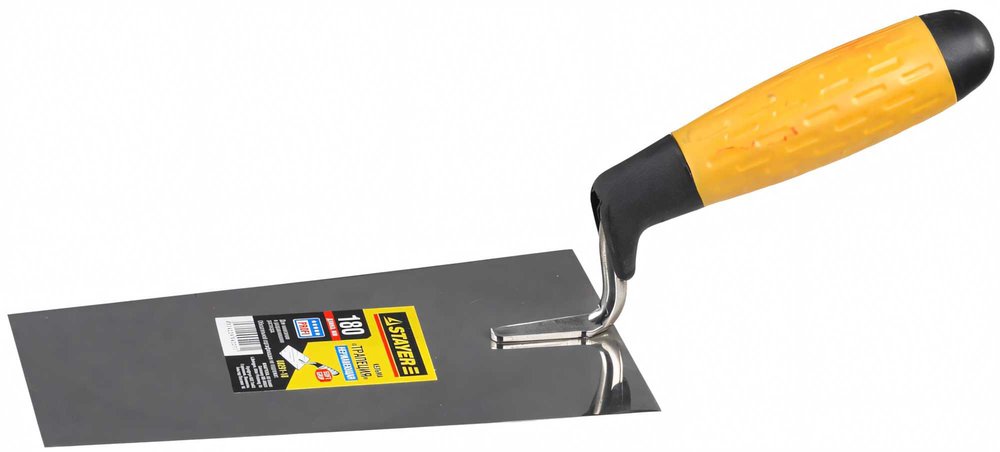 Кельма STAYER Professional трапеция, нерж. полотно, 2-х комп. рукоятка, 180мм 08291-18