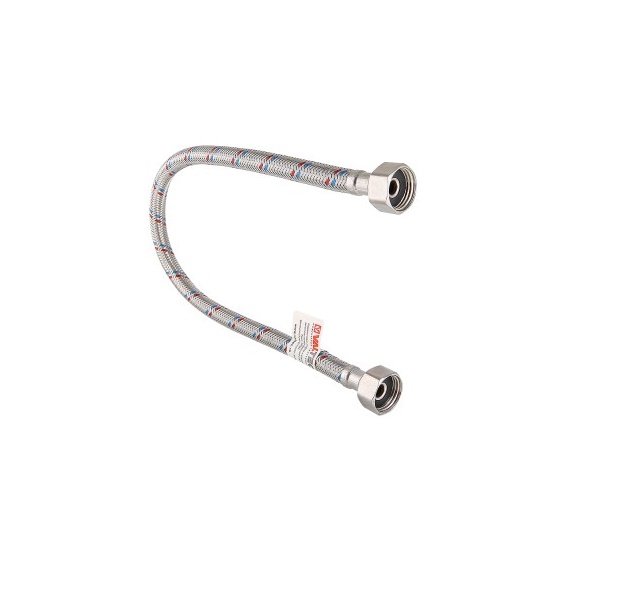 Гибкая подводка для воды (250 см, 1/2', гайка-гайка) VALTEC VTf.001.IS.0404250