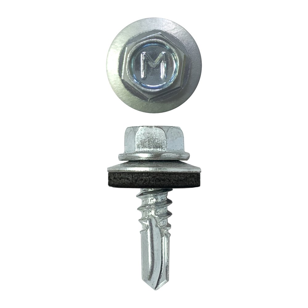 Кровельный саморез Daxmer 5,5x19 цинк, сверло №3, 250 шт. 00000304285