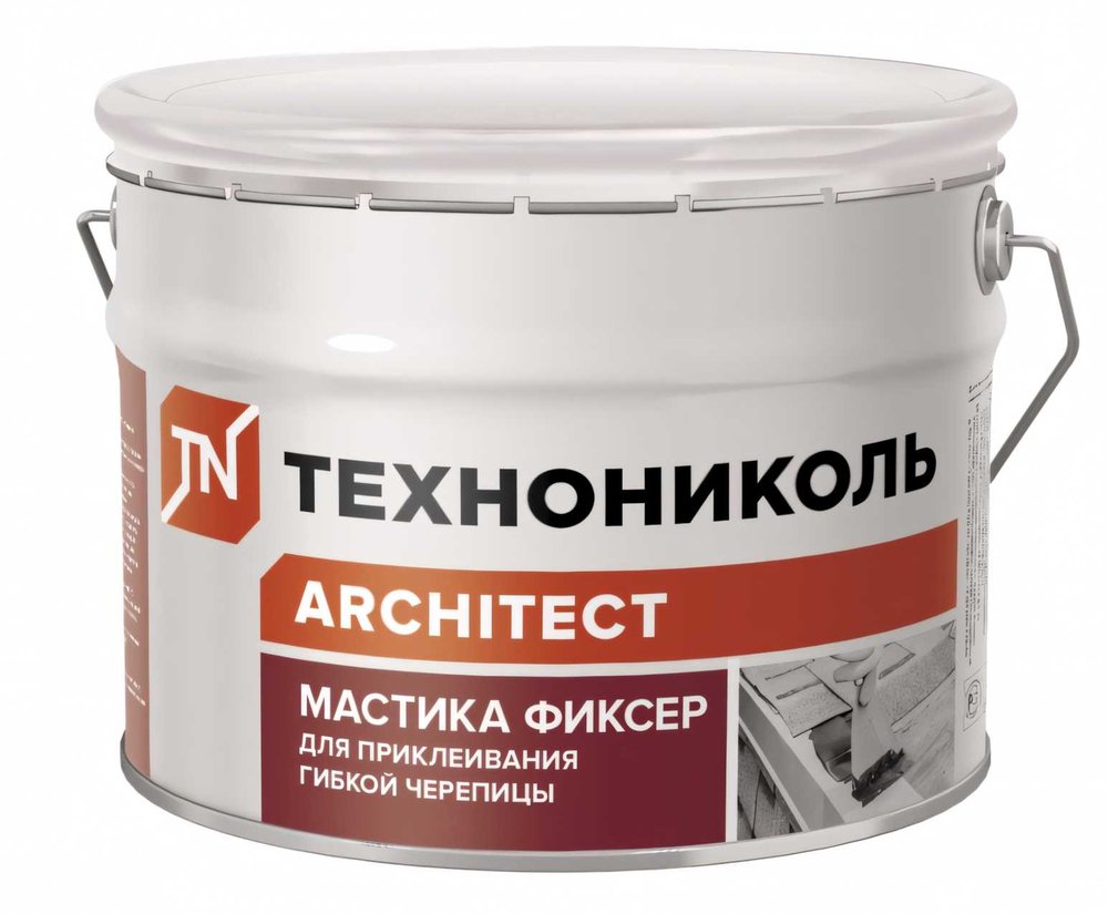 Мастика для гибкой черепицы Технониколь №23 Фиксер (ведро, 3,6 кг) ЦБ769346