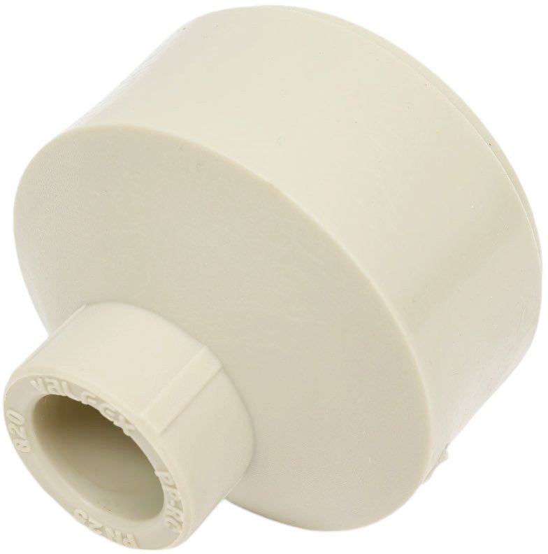 Переходная муфта VALFEX PP-R серая Дн63х20 вн/нр пайка 10006320Г 127-0398