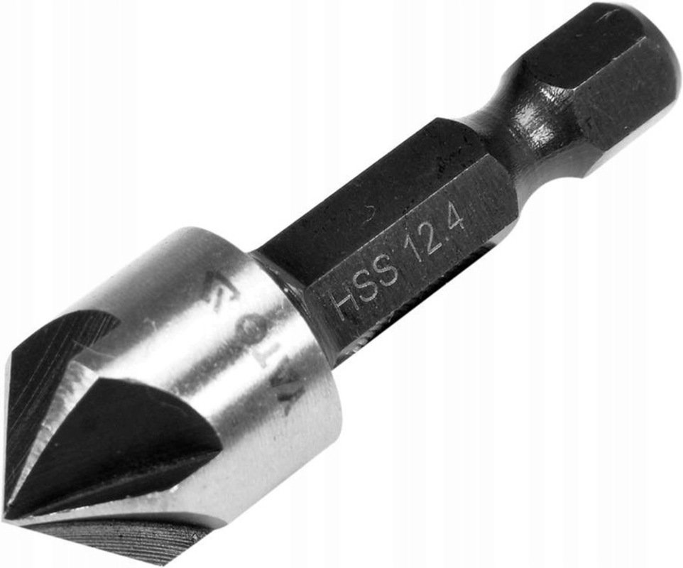Зенкер конический 12.4 мм, HEX YATO YT-44724