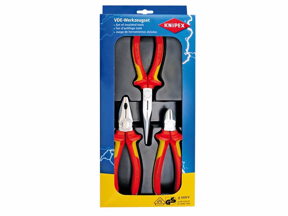 Набор электроизолированных инструментов KNIPEX KN-002012