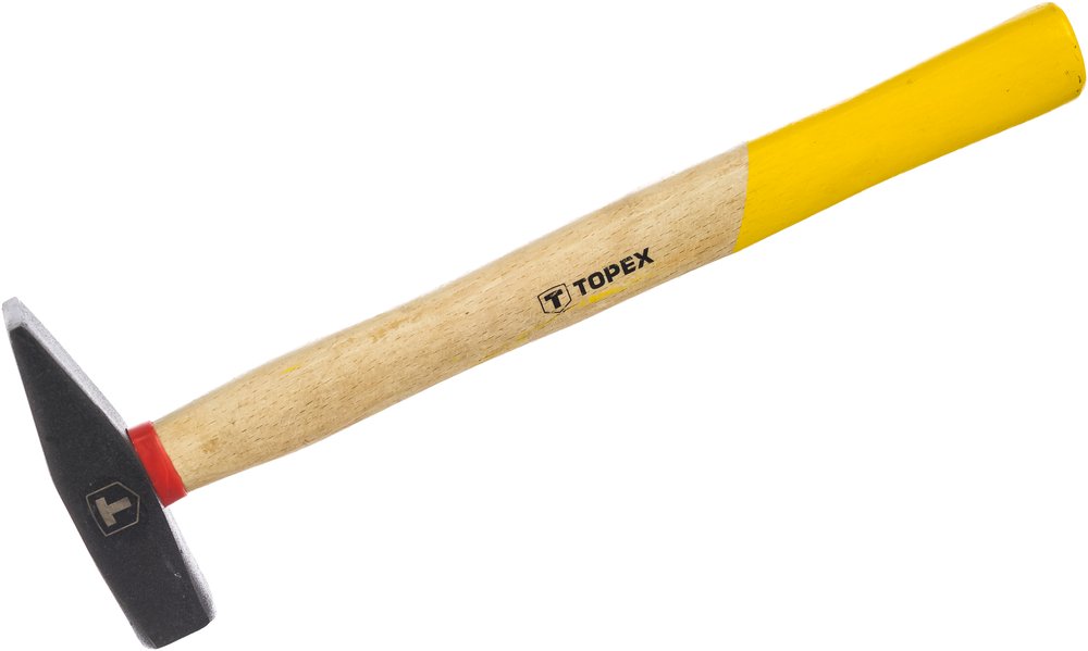 Столярный молоток TOPEX с рукояткой из ясеня, 300 г 02A403