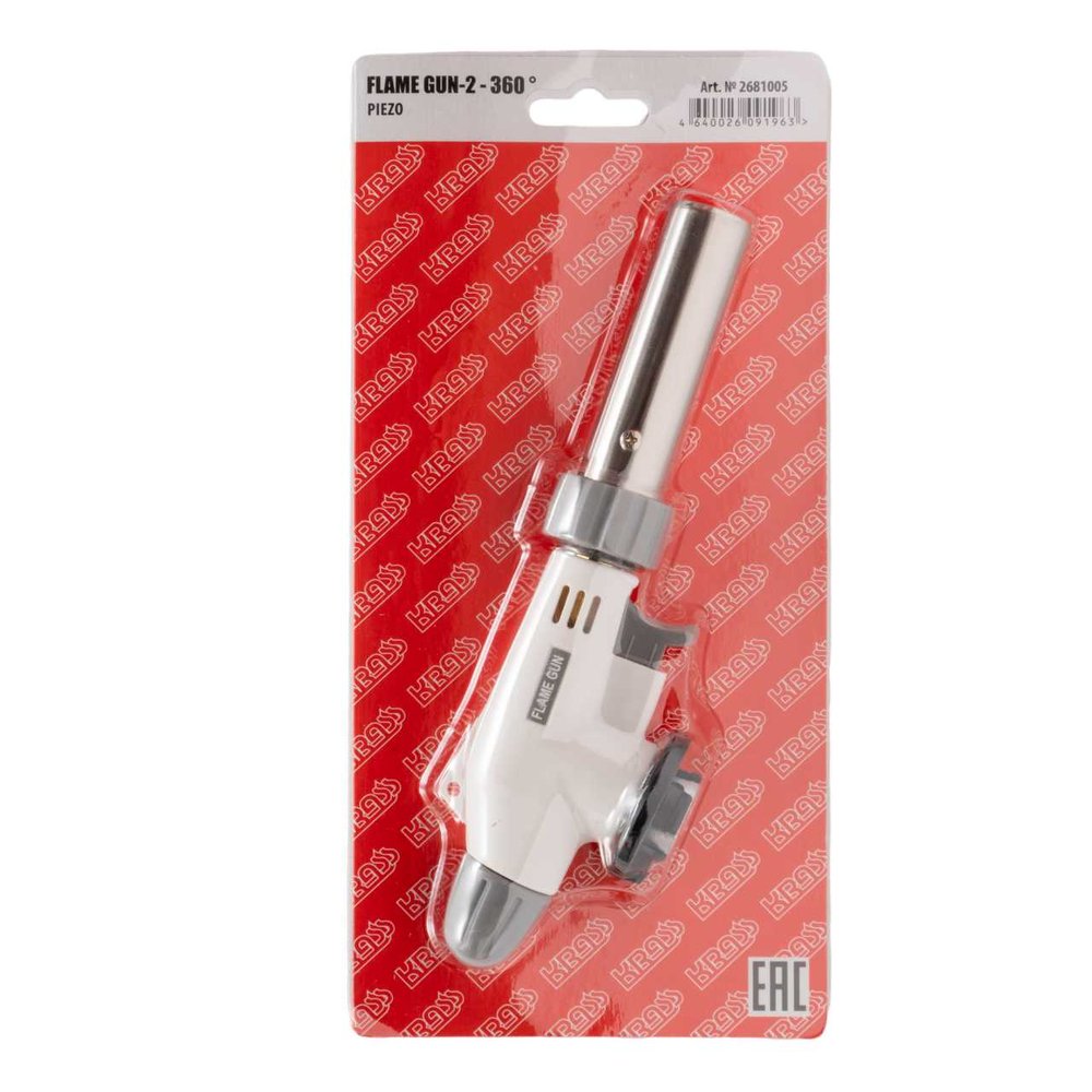 Горелка паяльного типа для газового баллончика FLAME GUN-2-360 KRASS 2681005
