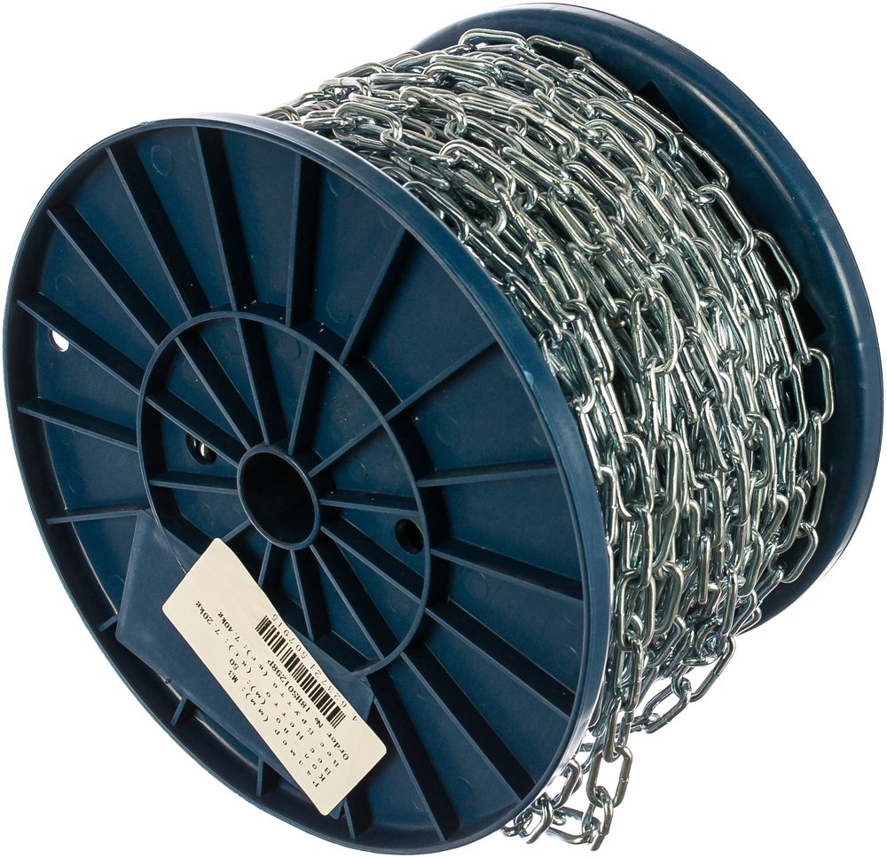 Сварная цепь КРЕП-КОМП короткозвенная DIN 766 50 м цк3