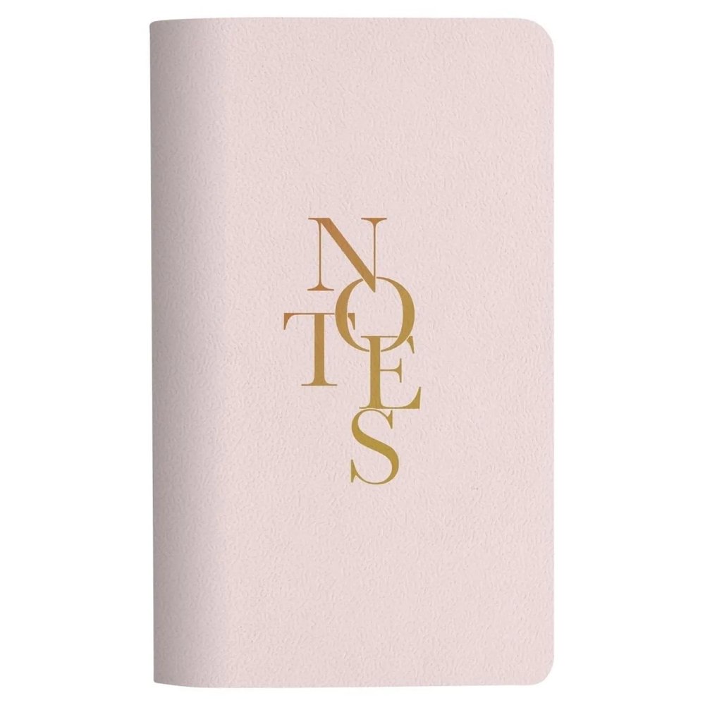 Бизнес-блокнот 130х210мм 48л.линия,скрепка,Be Smart Notes розов,N3648
