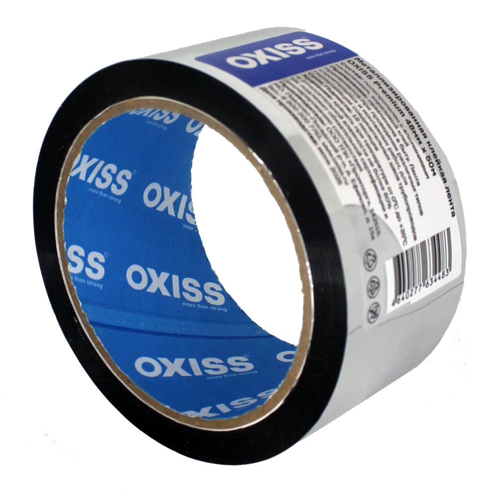 Металлизированная клейкая лента Oxiss Premium 48мм х 50м 4640277634483