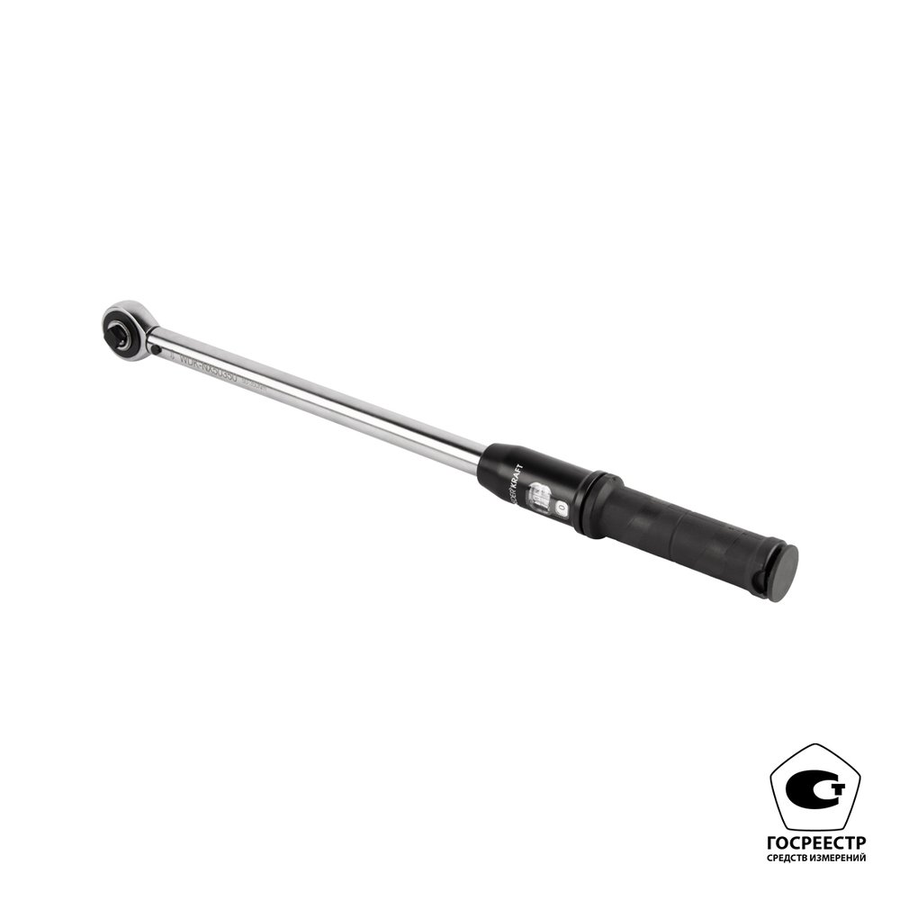 Динамометрический ключ WIEDERKRAFT 50-350 Нм, трещотка с проходным квадратом 1/2 WDK-NX50350