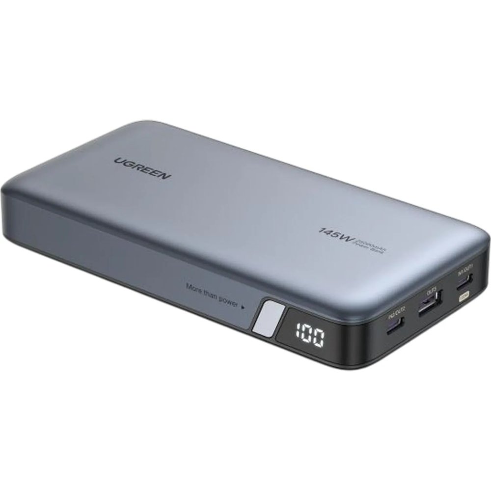 Внешний аккумулятор UGREEN PB205 (90597A) PD 145W 25000mAh серый космос