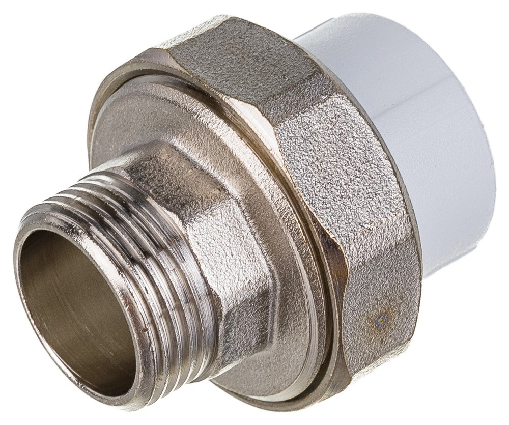 Комбинированная муфта VALFEX PP-R белая, разъем 25х3/4 дюйма НР 10156020 127-0224