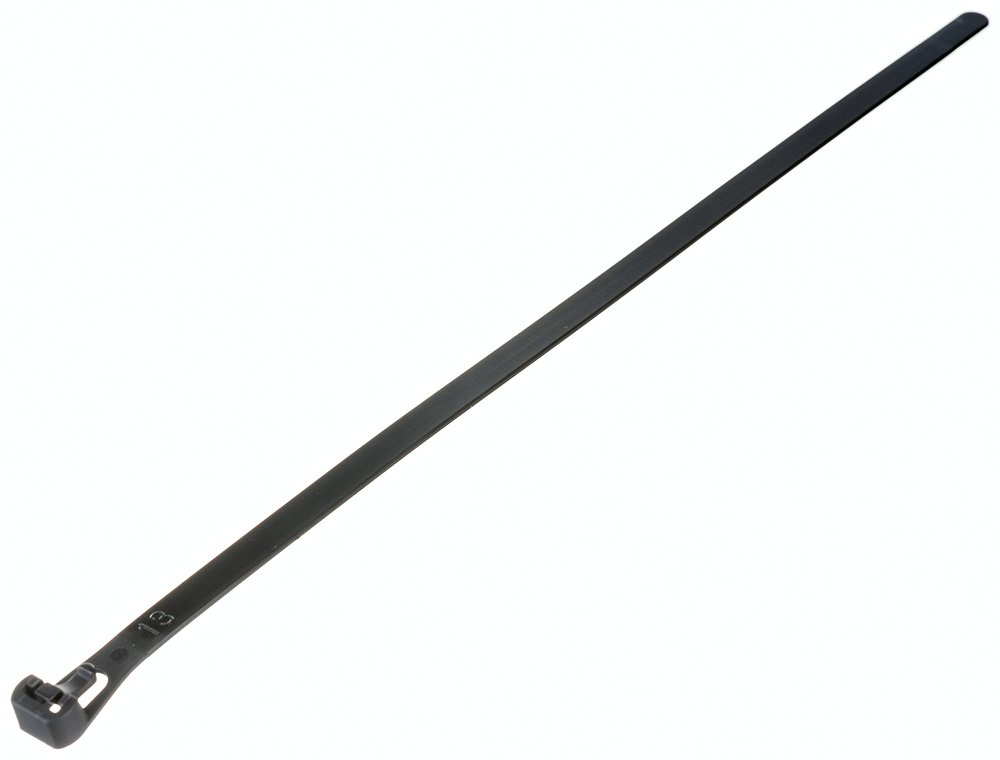 Нейлоновые стяжки FORTISFLEX КСР 7,5х300 черный 100 шт. 80146