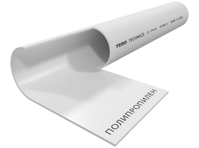 Труба TEBO PPR 75х6,8мм SDR11 (4м) 030010108