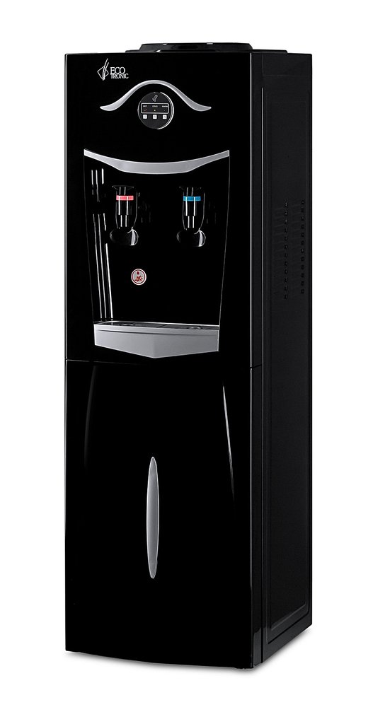 Напольный кулер ECOTRONIC K21-LF Black-silver c холодильником 11557
