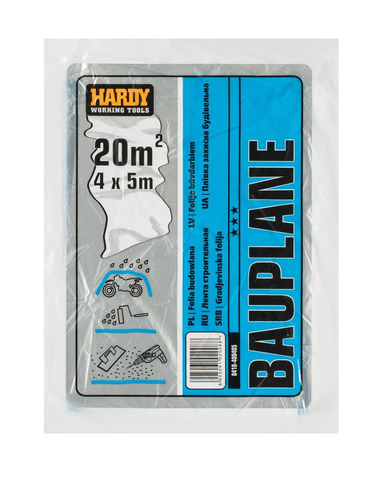 Защитная пленка SCLEY LDPE (40 мкм, 4x5 м) 0410-400405