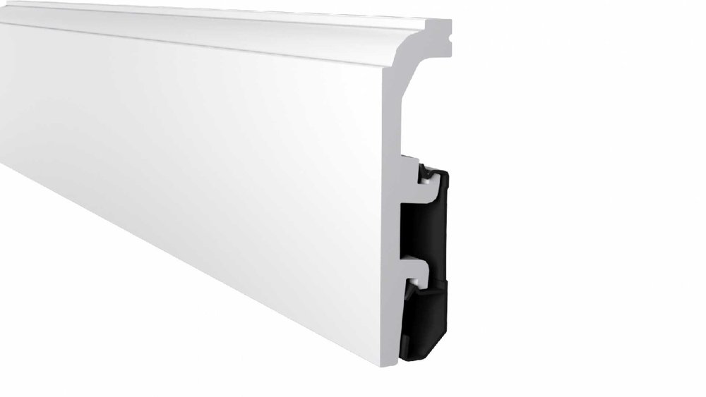 Плинтус Arbiton Vega HDPS P0910 2400x90x20 мм 558695
