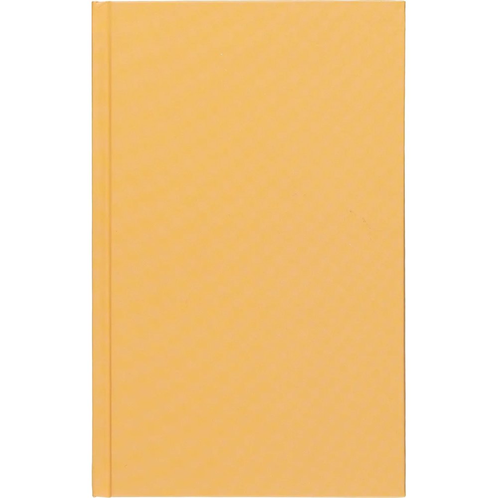 Бизнес-тетрадь А5,80л,7БЦ мат.лам,тон.бл,кл, Attache Bright colours желтый