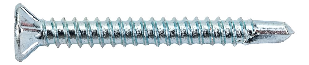 Саморез Daxmer оконный 3,9x35 бел.цинк,сверло 500 шт 00-00462847
