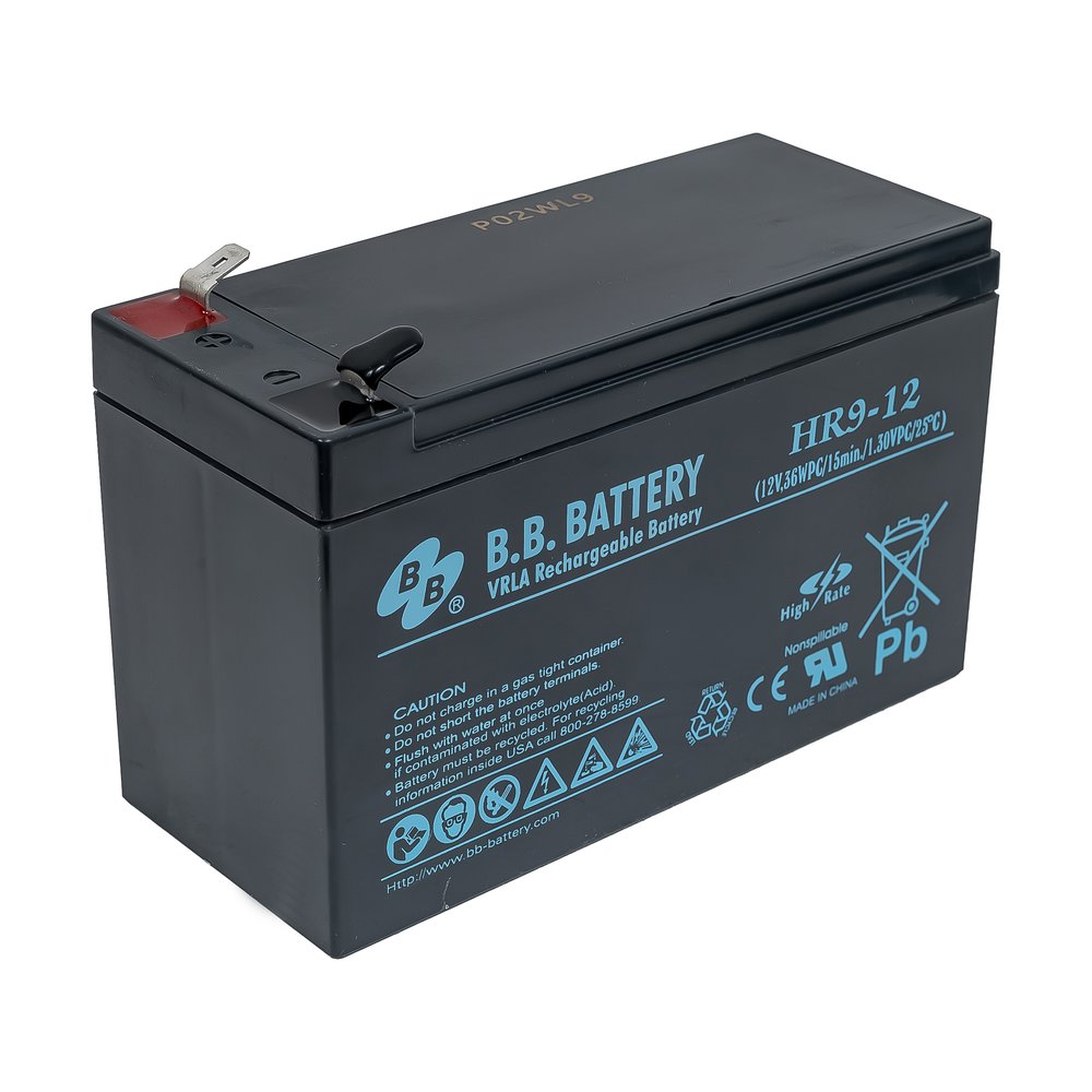 Аккумуляторная батарея 12 В, 9 Ач BB Battery HR 9-12