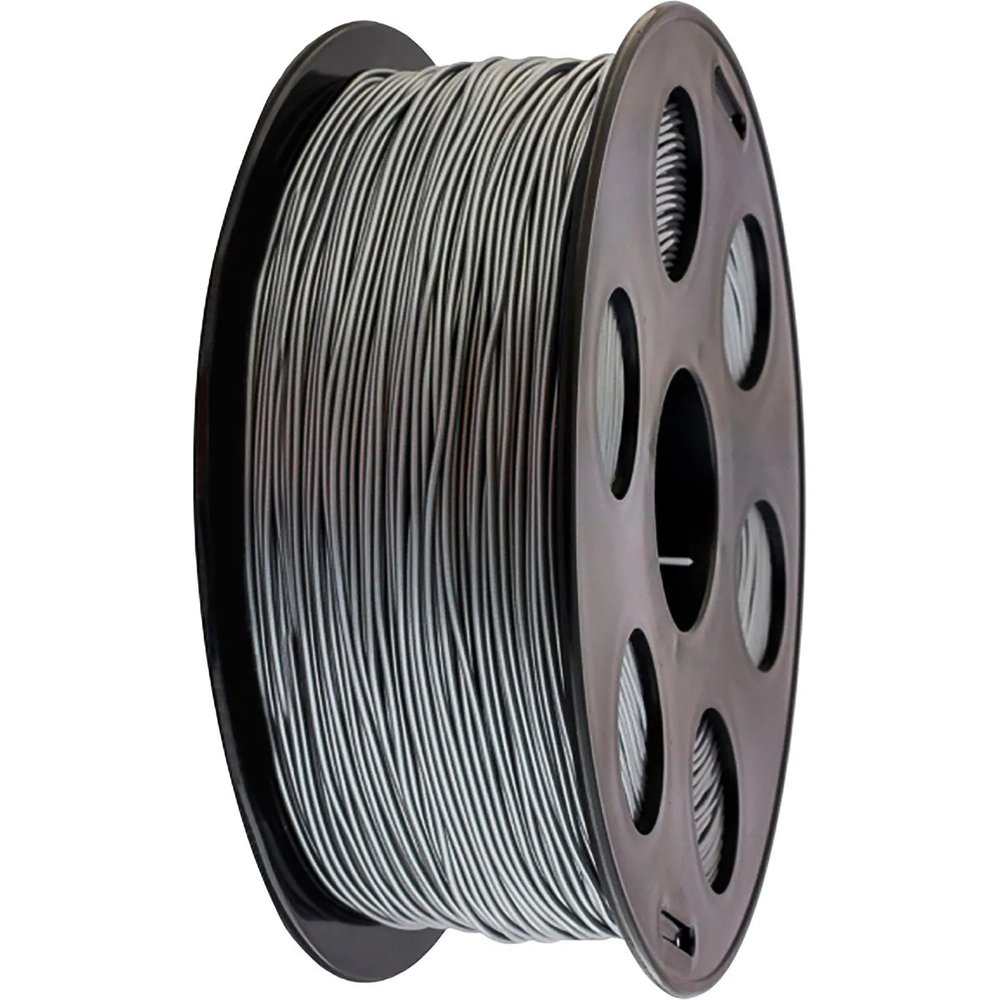 Пластик PLA BestFilament, 1.75 мм, серебристый металлик 1 кг