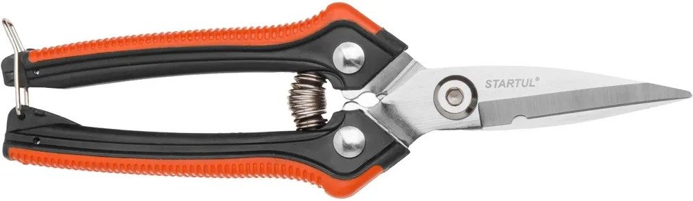 Секатор с прямыми лезвиями STARTUL GARDEN 19см ST6410-05