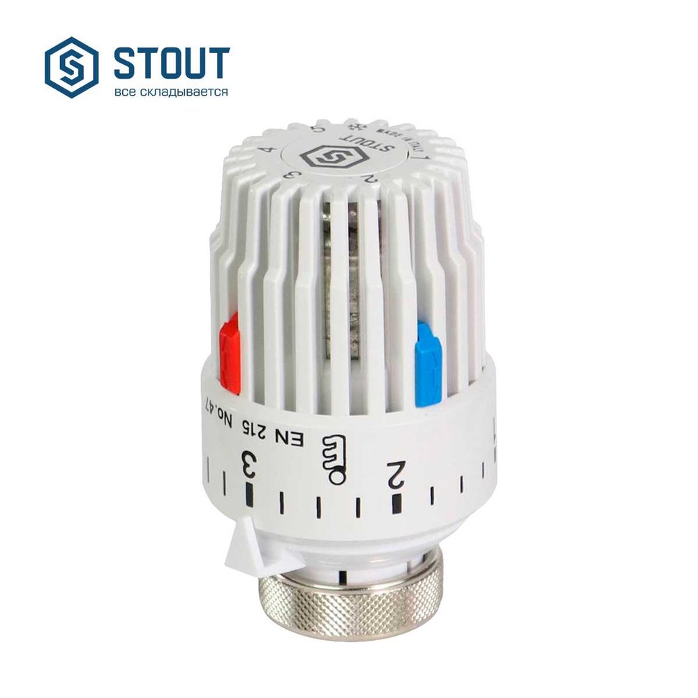 Термостатическая газовая головка STOUT M30x1,5 SHT-0001-003015 RG008Q0BS2KBS0