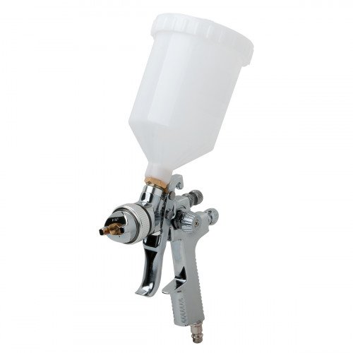 Пневматический краскопульт INTERTOOL, форсунка 1.4 мм, бачок 600 мл PT-0103