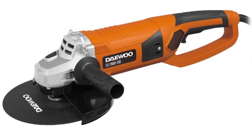 Углошлифовальная машина DAEWOO с плавным пуском DAG 2600-230