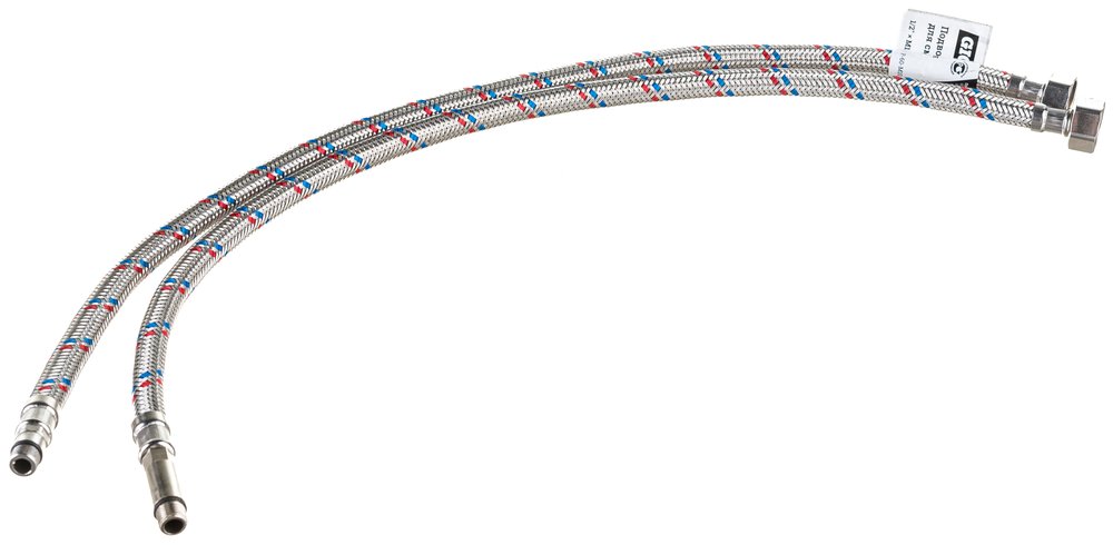 Гибкая подводка для смесителей Gigant 1/2'хМ10x60 см, г/ш P-60-M10