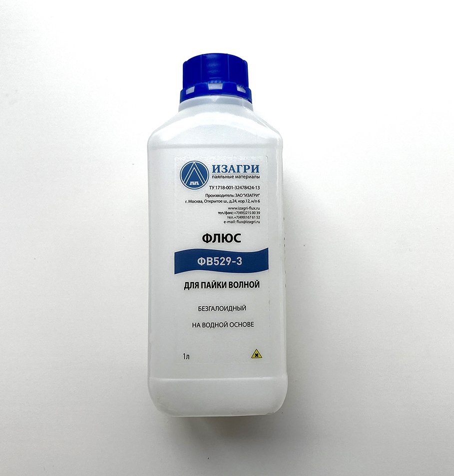 Флюс ФВ 529-3 ORL0 флакон 1.0л ИЗАГРИ НФ-00000035