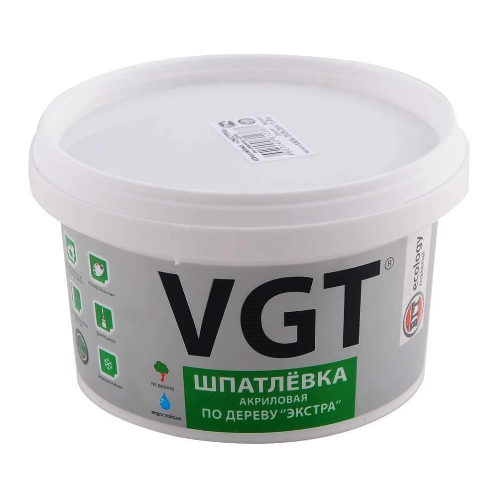 Шпаклевка по дереву Экстра Дуб 1 кг VGT 3348