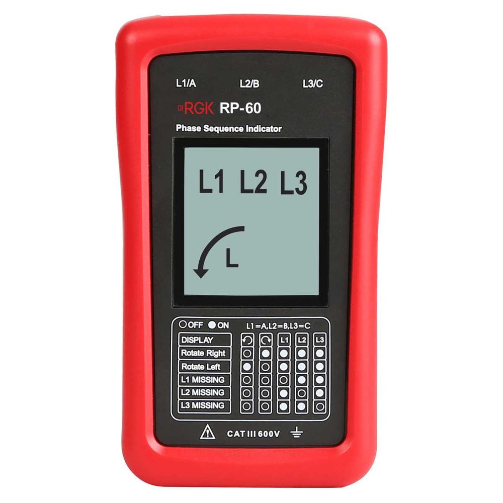Индикатор чередования фаз RGK RP-60 755214