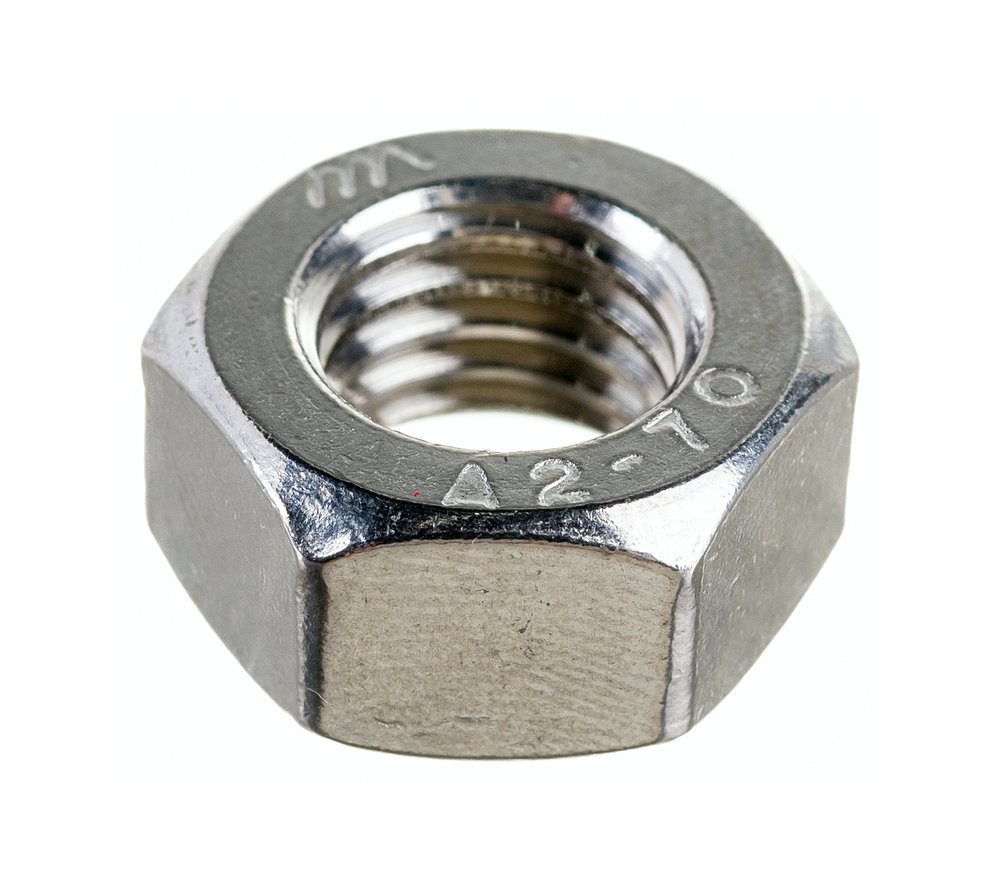 Гайка из нержавеющей стали DINFIX DIN 934, А2, М12, 50 шт. 00-00002088