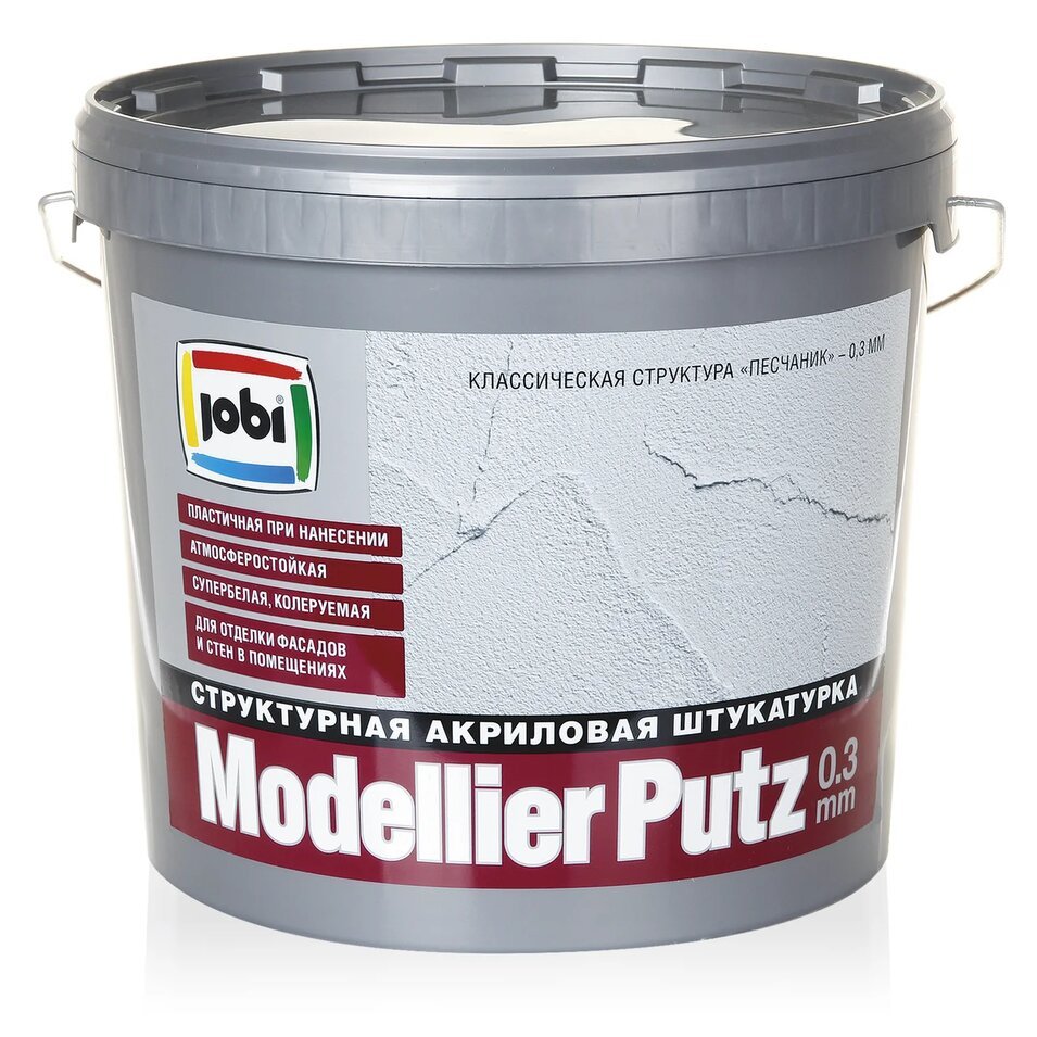 Декоративная штукатурка JOBI MODELLIERPUTZ (0.3 мм, 16 кг) 25912