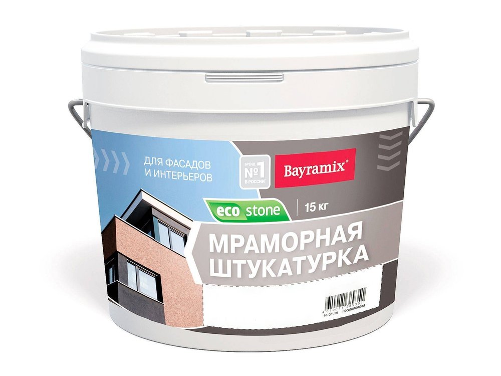 Мраморная штукатурка Bayramix BAY EcoStone 970 15 кг BMES-970-K