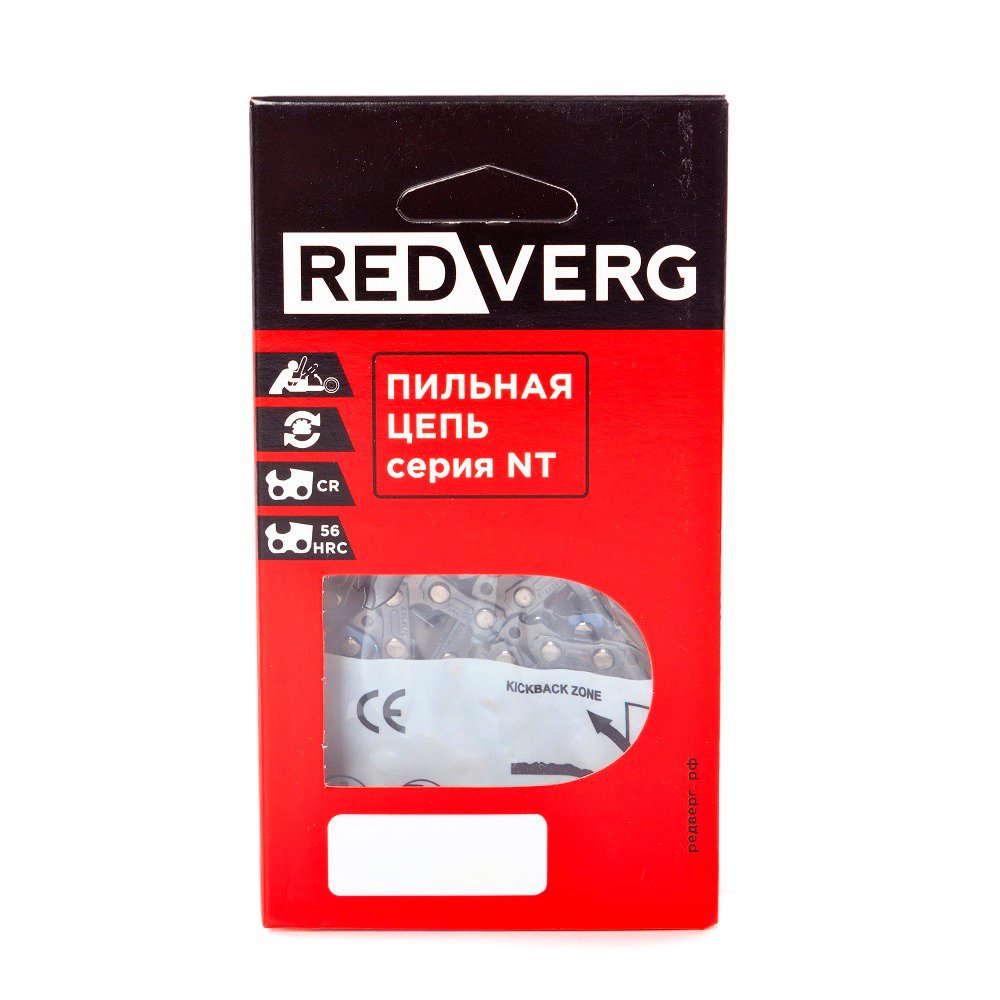 Цепь 62 звеньев, 3/8', 1.6 мм REDVERG 00006691192