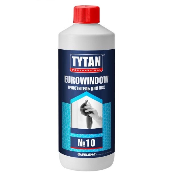 Очиститель для ПВХ Tytan PROFESSIONAL EUROWINDOW №10 950 мл 10870 234904